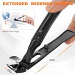 Toe Nail Clippers for Thick Nails with Catcher