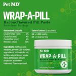 Pet MD Wrap A Pill Bacon Flavor Dog Treats