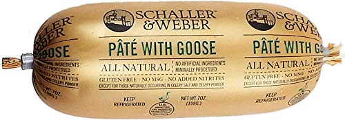 Goose Pâté by Schaller & Weber, 7oz Pack of 3
