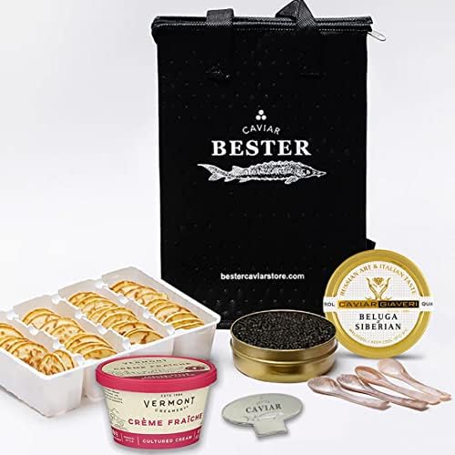 Bester’s Royal Beluga Caviar Gift Set 1.75oz