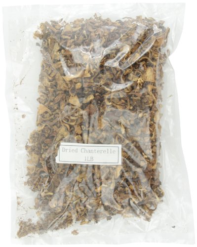 Dried Chanterelle Mushrooms - 1 Pound Pack