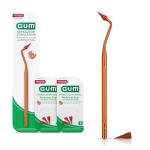 GUM Stimulator Long Handle Massager for Plaque Removal
