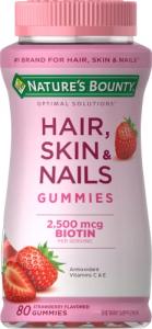 Nature’s Bounty Hair, Skin & Nails Gummies 3 Pack