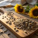 Roasted Unsalted Organic Sunflower Seeds 12oz