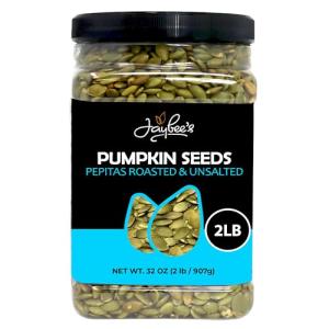 Roasted Unsalted Pepitas - 32 oz Pumpkin Seeds