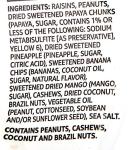 Tropical Trail Mix - Nuts & Fruit Snack 16oz