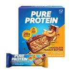 Pure Protein Peanut Butter Bars - 12 Pack
