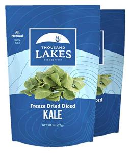 Thousand Lakes Freeze Dried Diced Kale 2-Pack