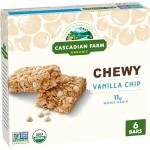 Organic Vanilla Chip Chewy Granola Bars – 12 Pack