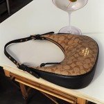 Coach Bailey Leather Black Hobo Bag
