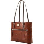 Dooney & Bourke Cognac Denison Shopper Tote