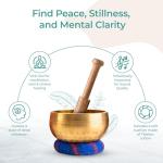 Tibetan Singing Bowl Set for Meditation and Healing