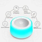 Kipcush Tibetan Singing Bowl Sound Machine with Light