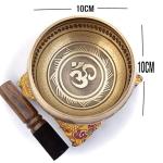 Master Grade Tibetan Singing Bowl Set with Thangka Art