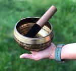 Tibetan Singing Bowl Set - 5" Mindfulness Gift