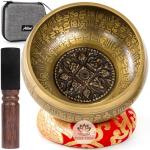 Handmade Tibetan Singing Bowl Set for Meditation