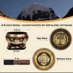 Tibetan Singing Bowl Set for Meditation and Relaxation