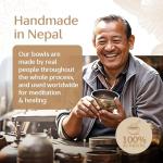 Tibetan Singing Bowl Set for Easy Meditation