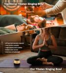 Vangoa Tibetan Singing Bowls Set for Healing