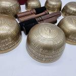 Tibetan Singing Bowls Chakra Set of Seven