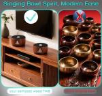 Tibetan Singing Bowl Frequency Machine for Meditation