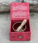 Tibetan Root Chakra Palm Size Singing Bowl Set