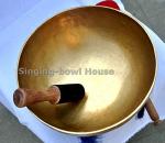 10" Hand-Hammered Tibetan Singing Bowl for Healing
