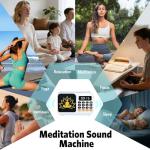 Portable Tibetan Singing Bowl Sound Machine for Healing