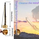 Tibetan Meditation Set with Singing Bowl and Bells