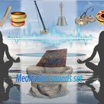Tibetan Meditation Set with Singing Bowl and Bells