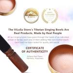 Tibetan Singing Bowl Set for Deep Relaxation