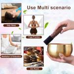 Tibetan Singing Bowl Set for Deep Relaxation