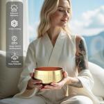 Tibetan Singing Bowl Set for Deep Relaxation