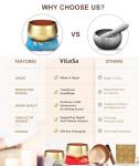 Tibetan Singing Bowl Set for Deep Relaxation