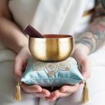 Tibetan Singing Bowl Set for Deep Relaxation