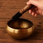 Tibetan Singing Bowl Suede Striker Mallet for Meditation