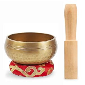 Tibetan Singing Bowl Set for Meditation and Relaxation