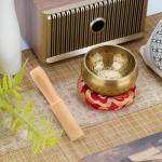 Tibetan Singing Bowl Set for Meditation and Relaxation