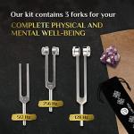 Healing Tuning Forks Set for Yoga and Meditation