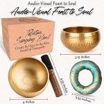 Tibetan Singing Bowls Set - 2 Handmade Bowls