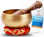 Tibetan Singing Bowl Set for Chakra Healing