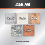 Quick-Dry Acrylic Spackling for Indoor/Outdoor Projects