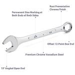 24-Piece Adjustable Wrench Set with Roll Pouch