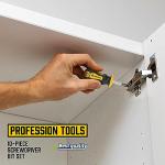 10-Piece Professional Magnetic Screwdriver Set