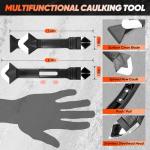 Saker 3-in-1 Silicone Caulking Finishing Tool