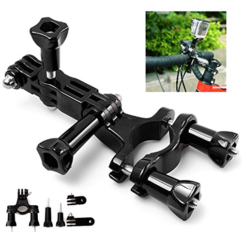 TEKCAM Action Camera Accessories Kit with Medium Carrying Case Compatible with Gopro Hero 11 10 9 8/AKASO EK7000 Brave 4/Dragon Touch/CAMWORLD/WOLFANG/Adostob/Remali Capture Action Camera