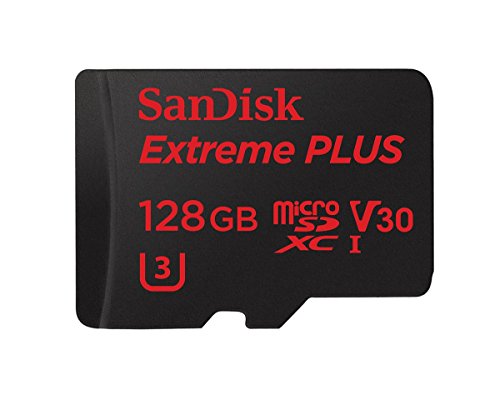 128GB SanDisk Extreme Plus microSDXC UHS-I Memory Card