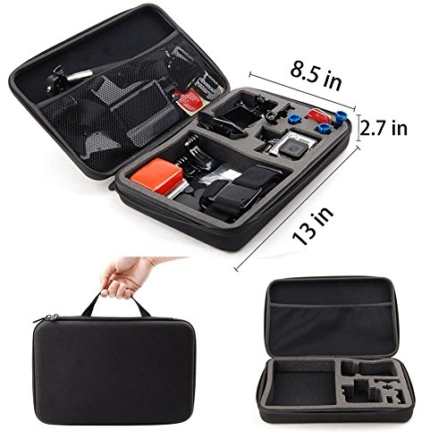 TEKCAM 31 in 1 Action Camera Accessories Bundle Kit Compatible with Gopro Hero 10 9 8 7 6,AKASO EK7000 Remali Capture Cam Campark Apeman Dragon Touch 4k Action Camera