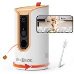 360° Pet Camera with Treat Dispenser