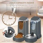 Automatic Pet Water Dispenser with Stainless Steel Bowl